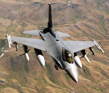 Block 50D/52D F-16CJ Wild Weasel